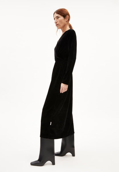 Verlaar Velvet Dress - Black