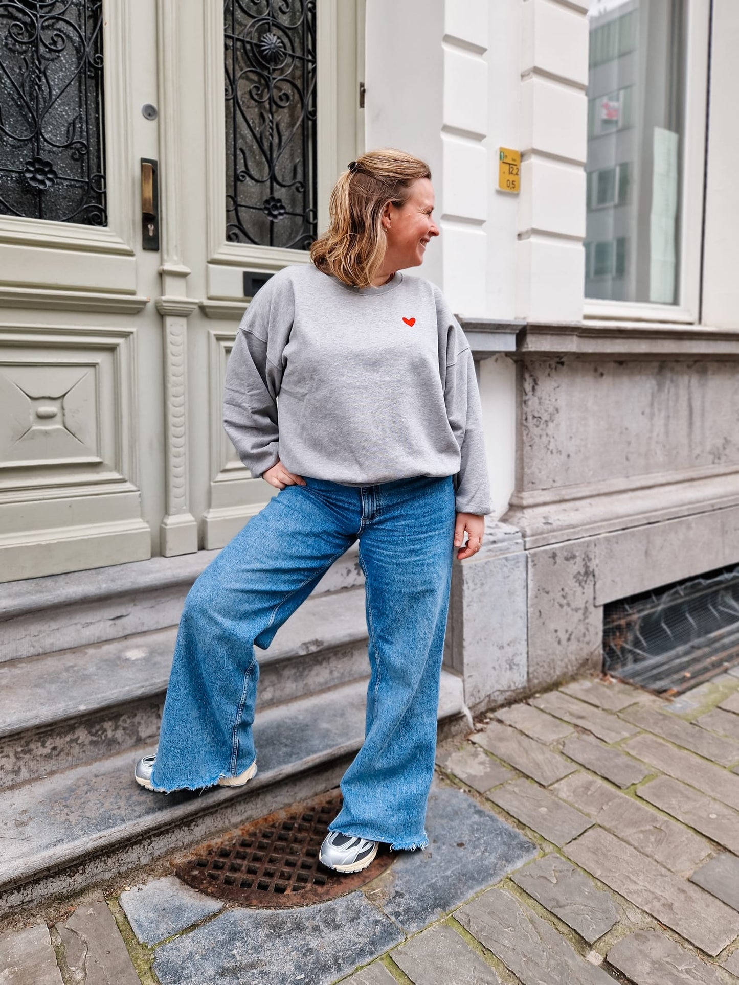 Ariana Sweater - Grey Melange