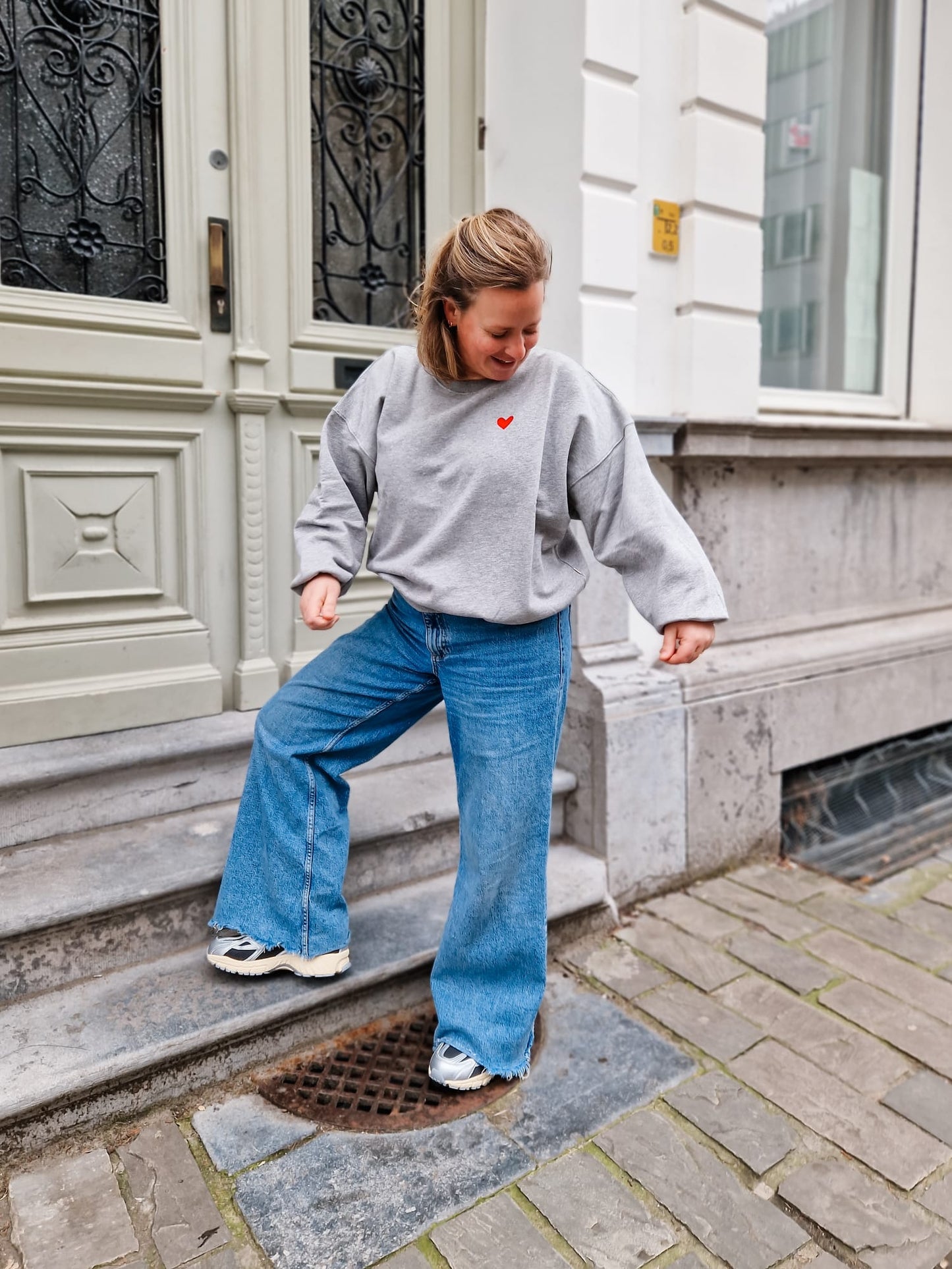 Ariana Sweater - Grey Melange