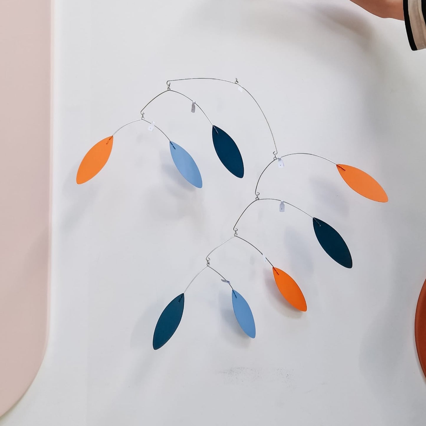 Kinetic Mobile Santi - Orange/Lilac/Navy