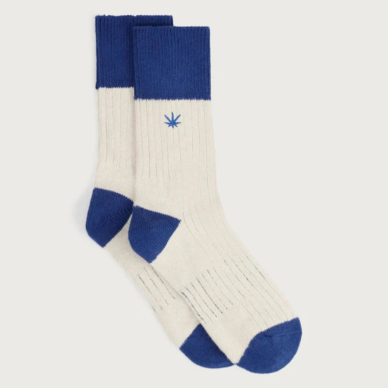 Peu Hemp Socks - Blue