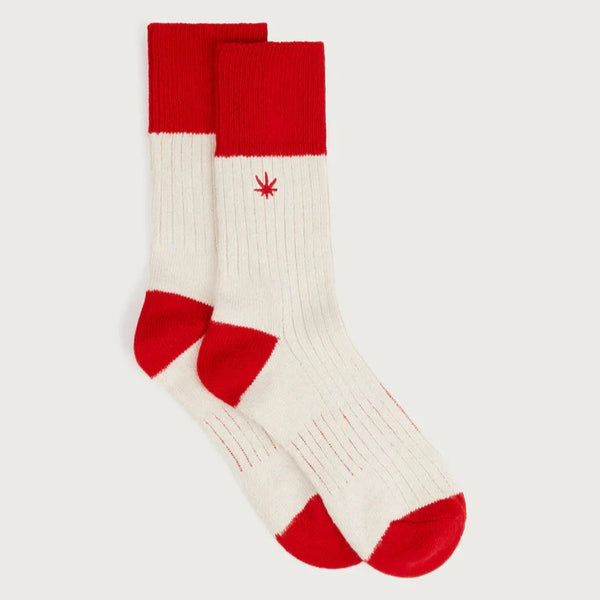 Peu Hemp Socks - Red