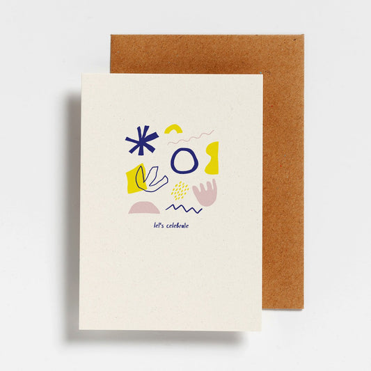 Postcard - Let's Celebrate