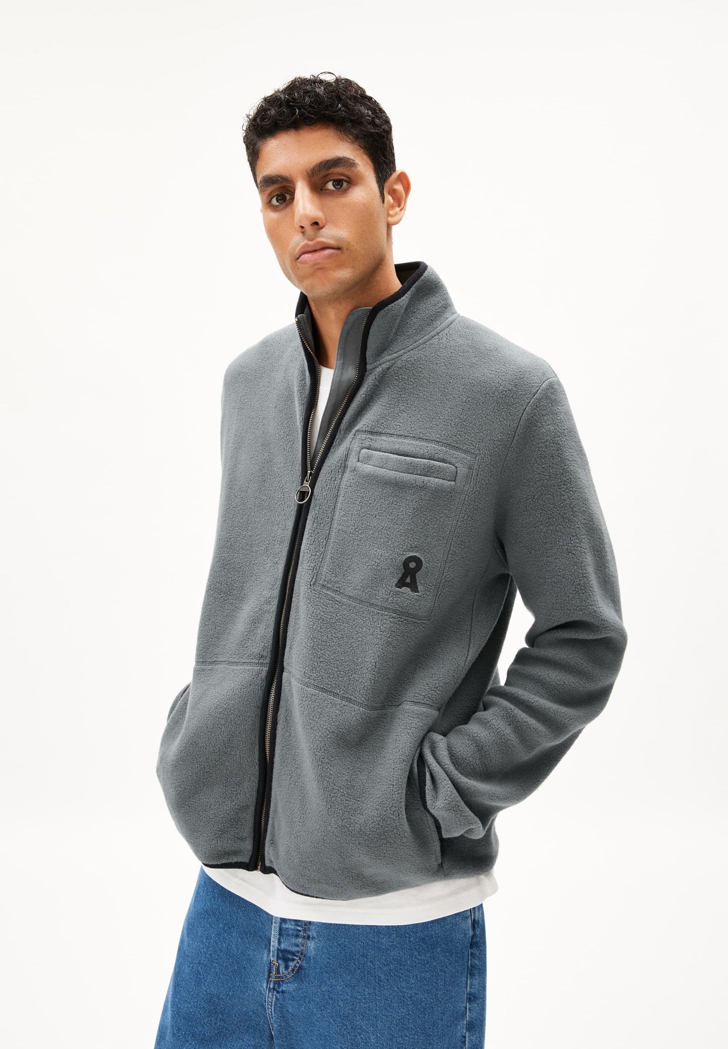 Aableo Fleece Jacket - Space Steel