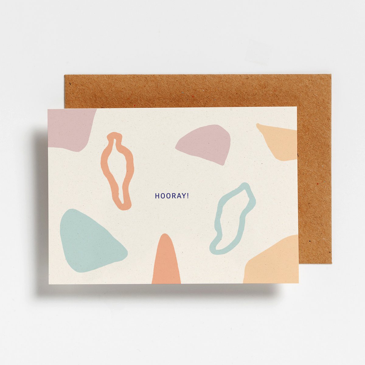 Postcard - Shapes Hooray