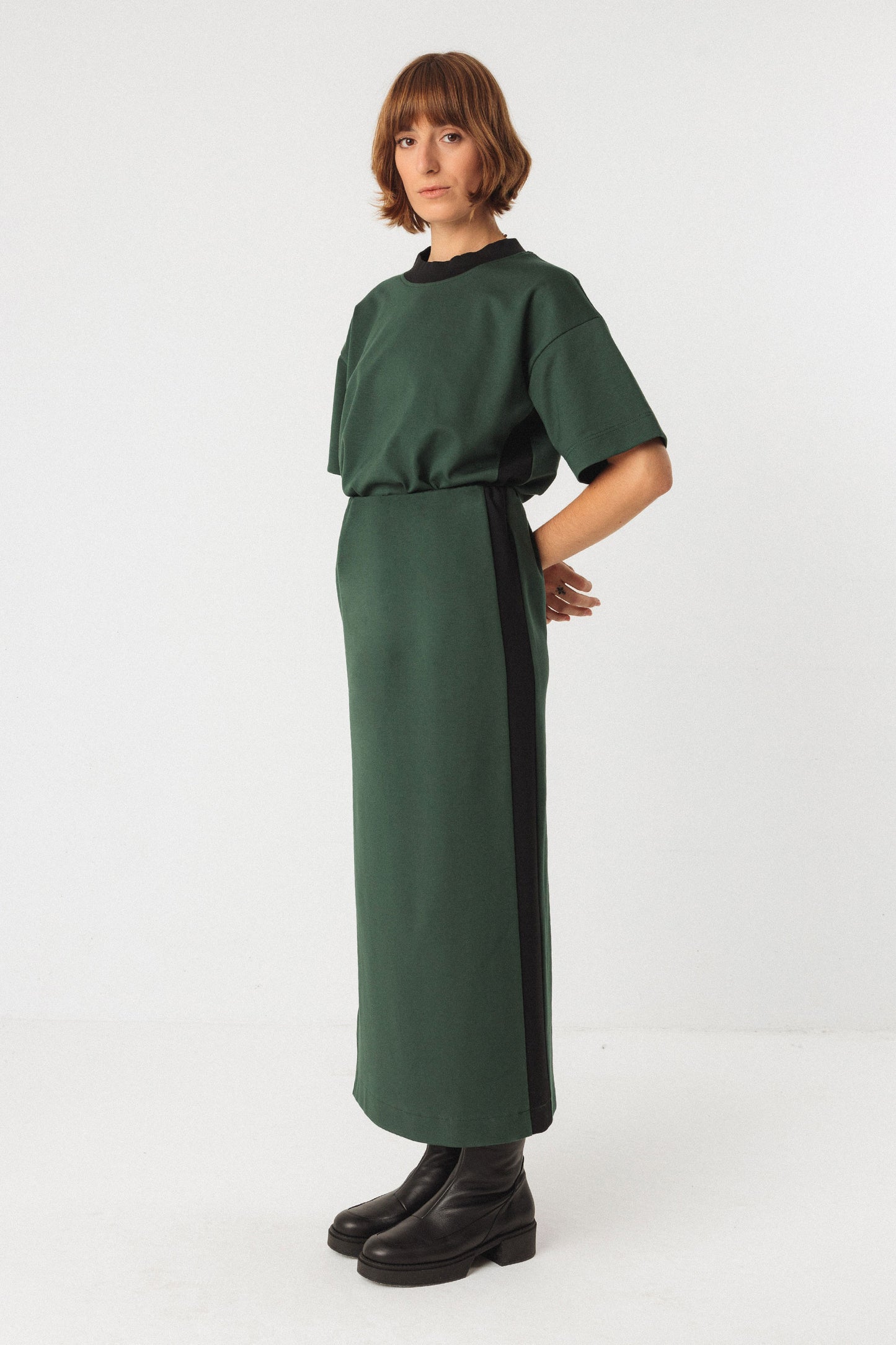 LAST ONE in 40 - Ahatsa T-Shirt - Dark Green