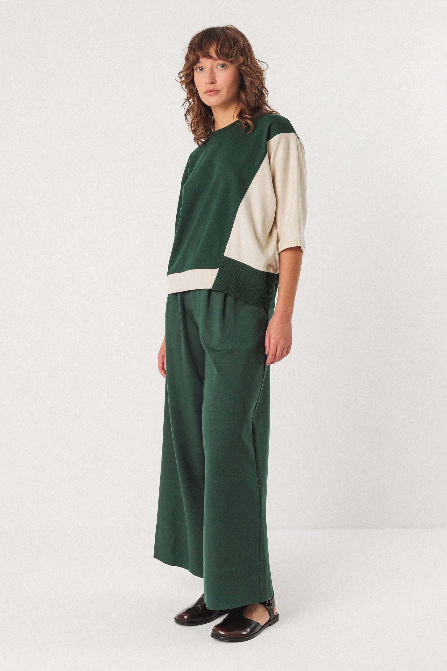 LAST ONE IN S- Aloria T-Shirt - Dark Green