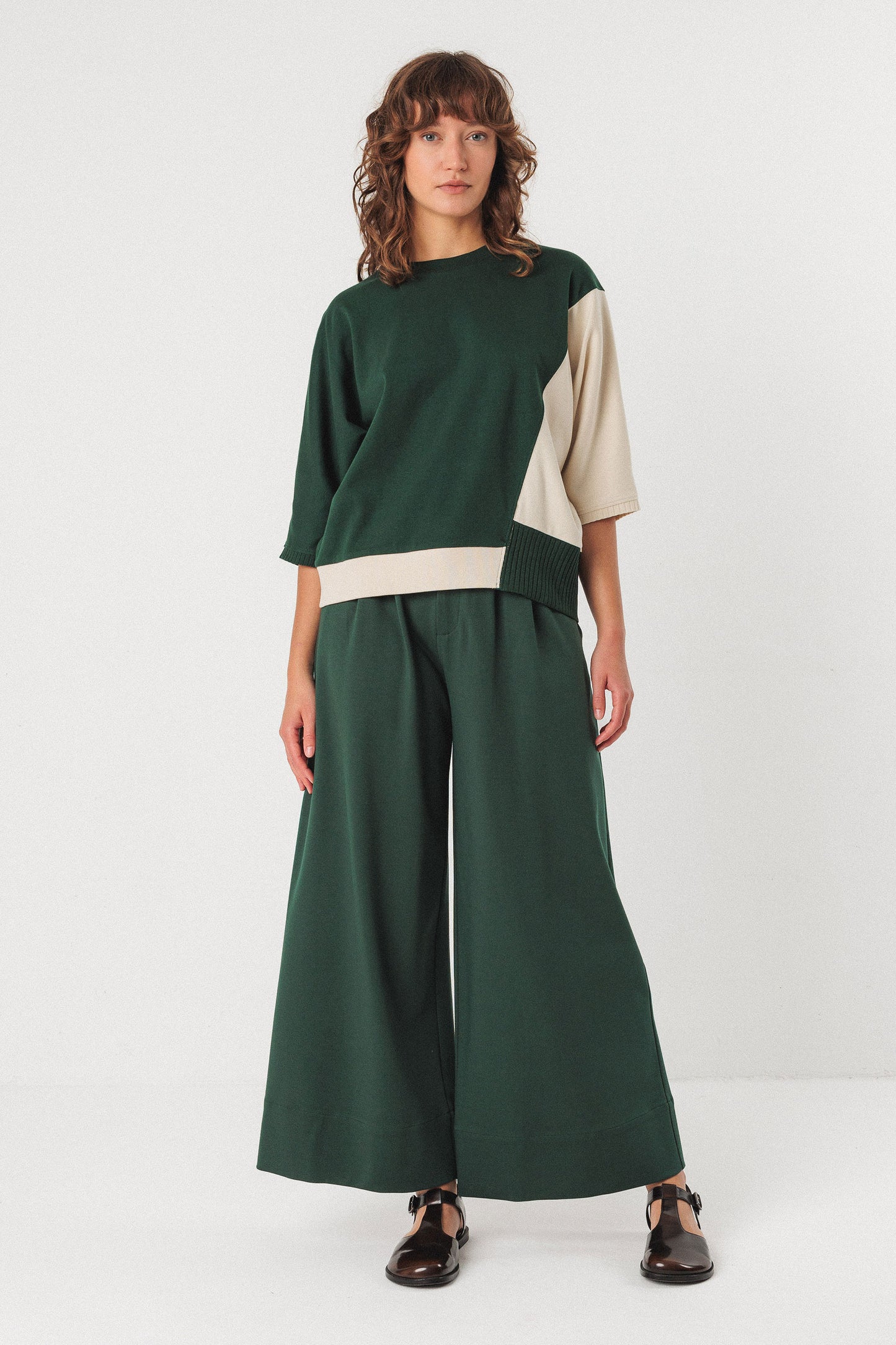 LAST ONE IN S- Aloria T-Shirt - Dark Green