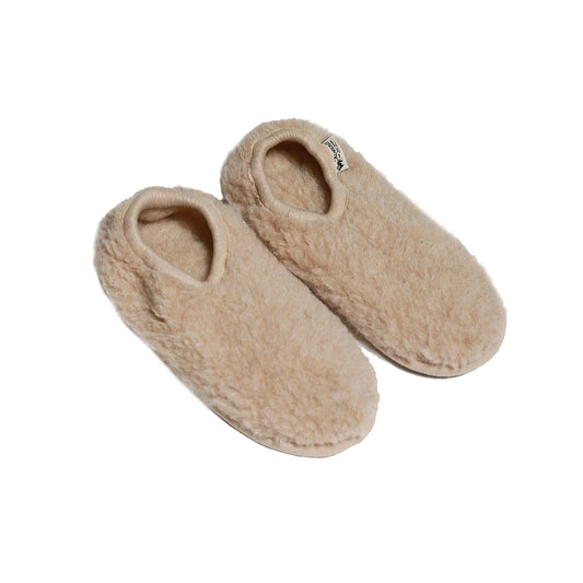 Wool Cloudlet Slippers - Beige