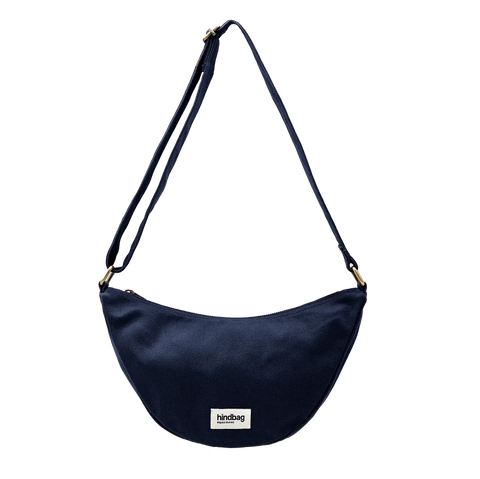 Hindbag Andrea Half Moon Bag - Navy