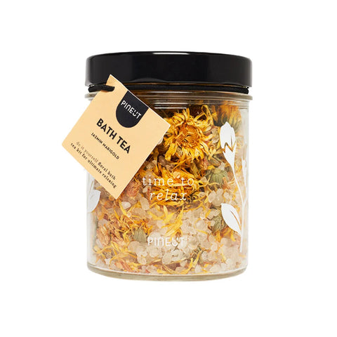 Pineut Bath Tea - Jasmine & Marigold Flower