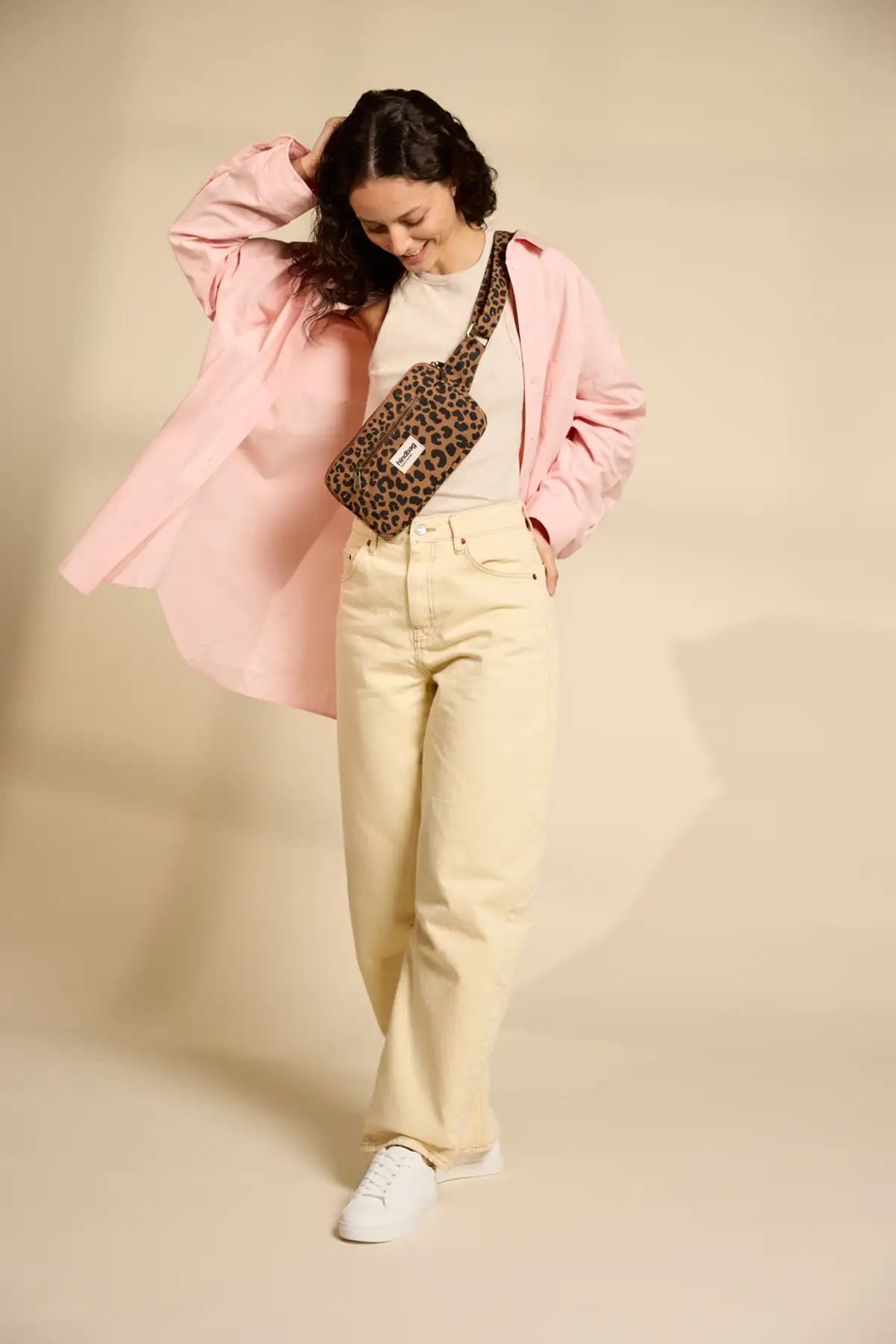 Hindbag Harry Banana Bag - Leopard Cinnamon