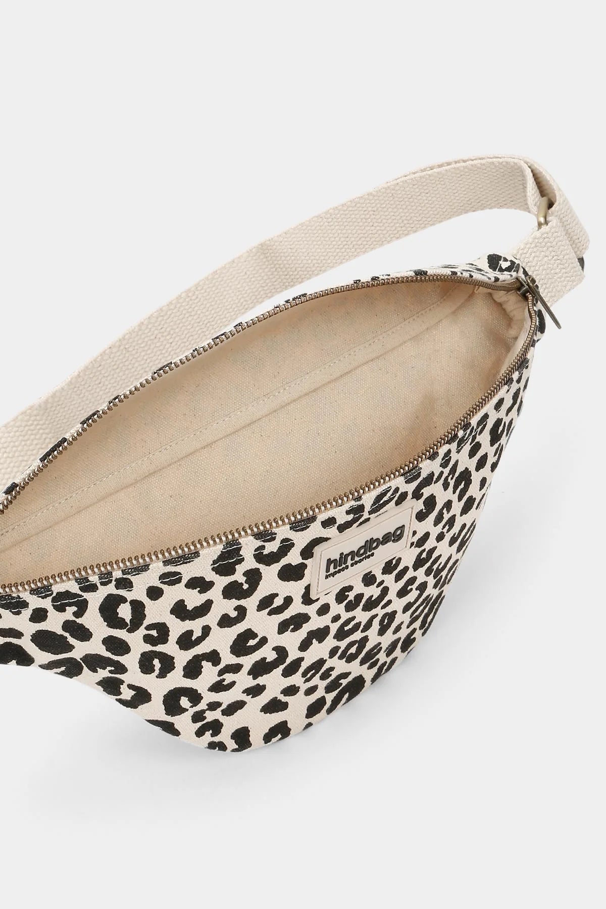 Hindbag Olivia Banana bag - Leopard Beige