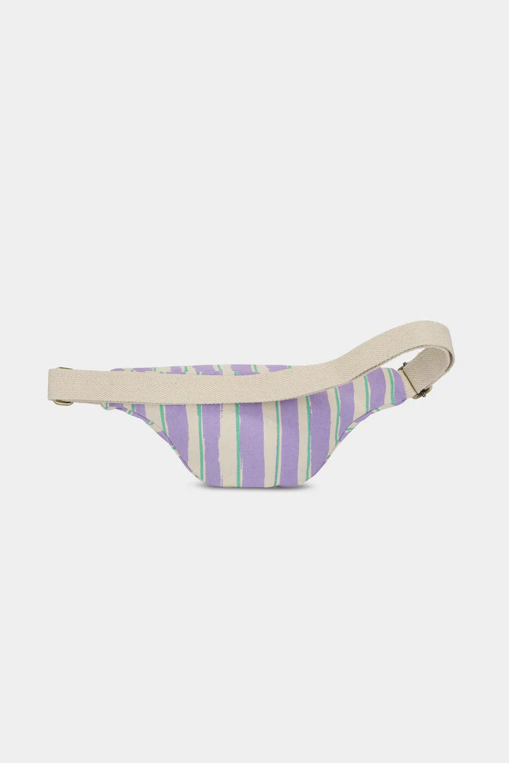 Olivia Banana bag - Purple Stripes