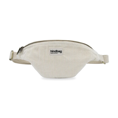 Hindbag Olivia Banana bag - Corduroy Offwhite