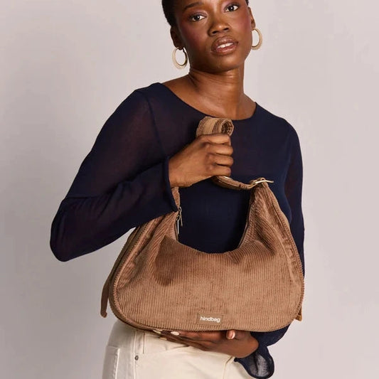 Bianca Shoulder Bag - Macchiato Velours