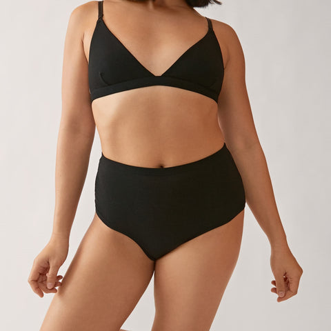 Birtaa High Waist Slip - Black