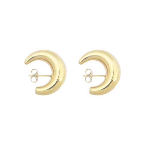 Bold Cuff Earrings - Gold