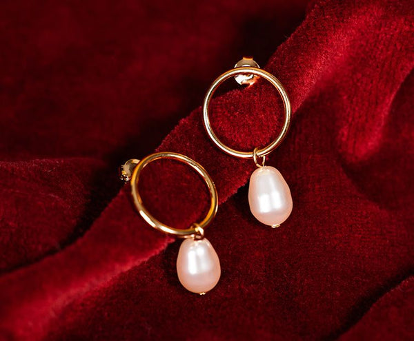 Baroque Pearl Earrings