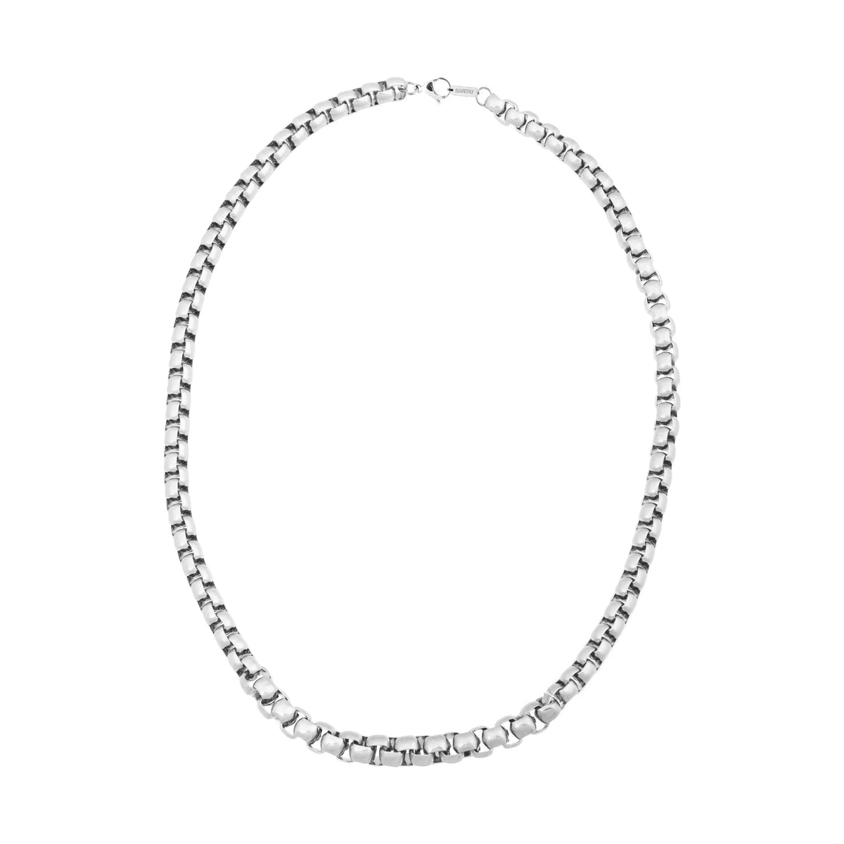 Clasp Necklace - Silver