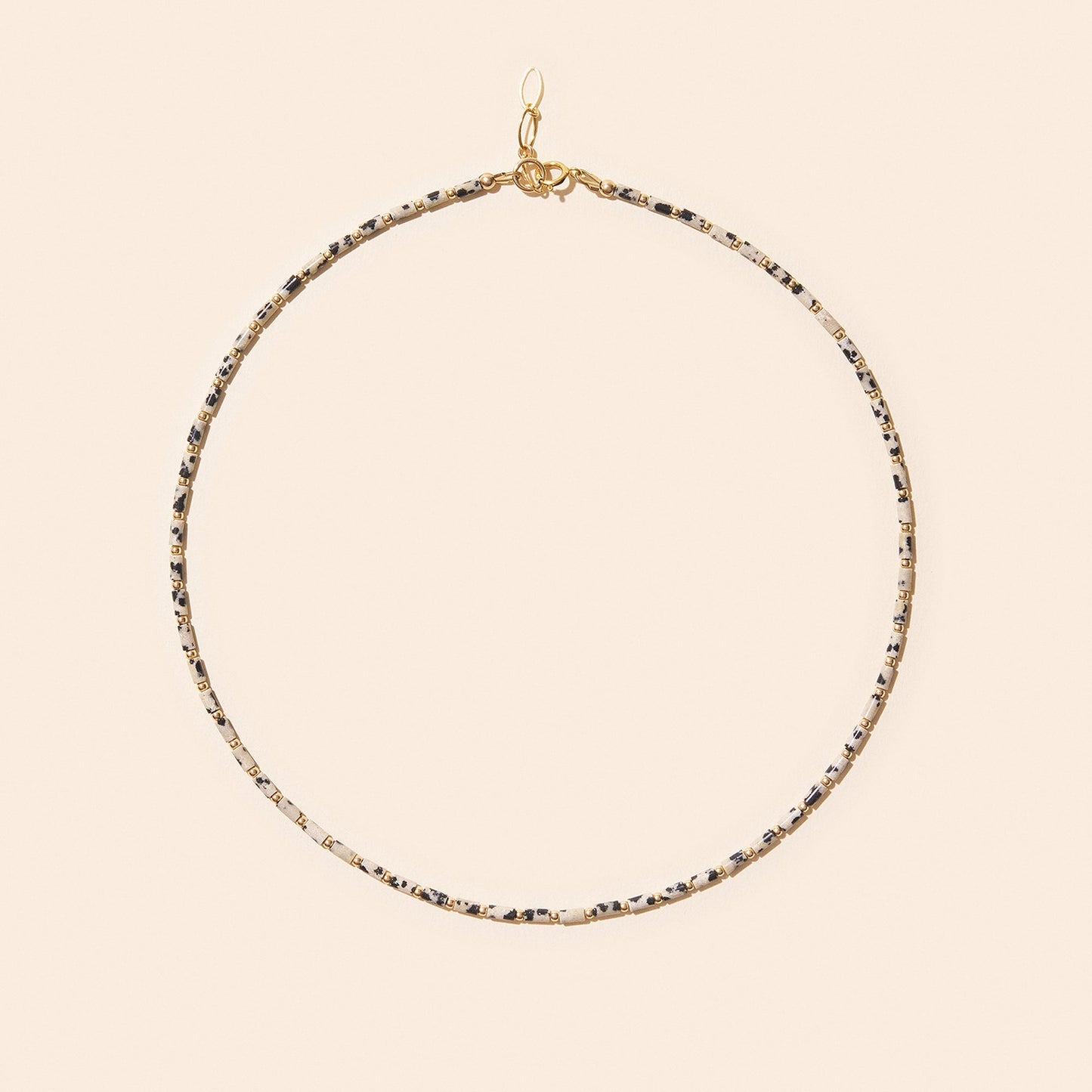 Necklace - Baia Dalmatian Jasper