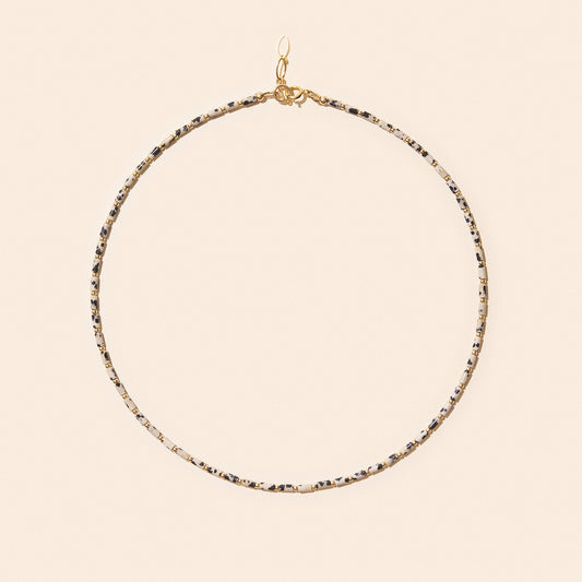 Necklace - Baia Dalmatian Jasper