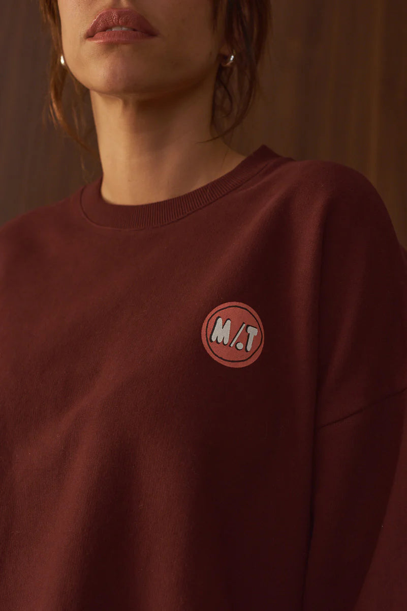 Romy Sweater - Burgundy