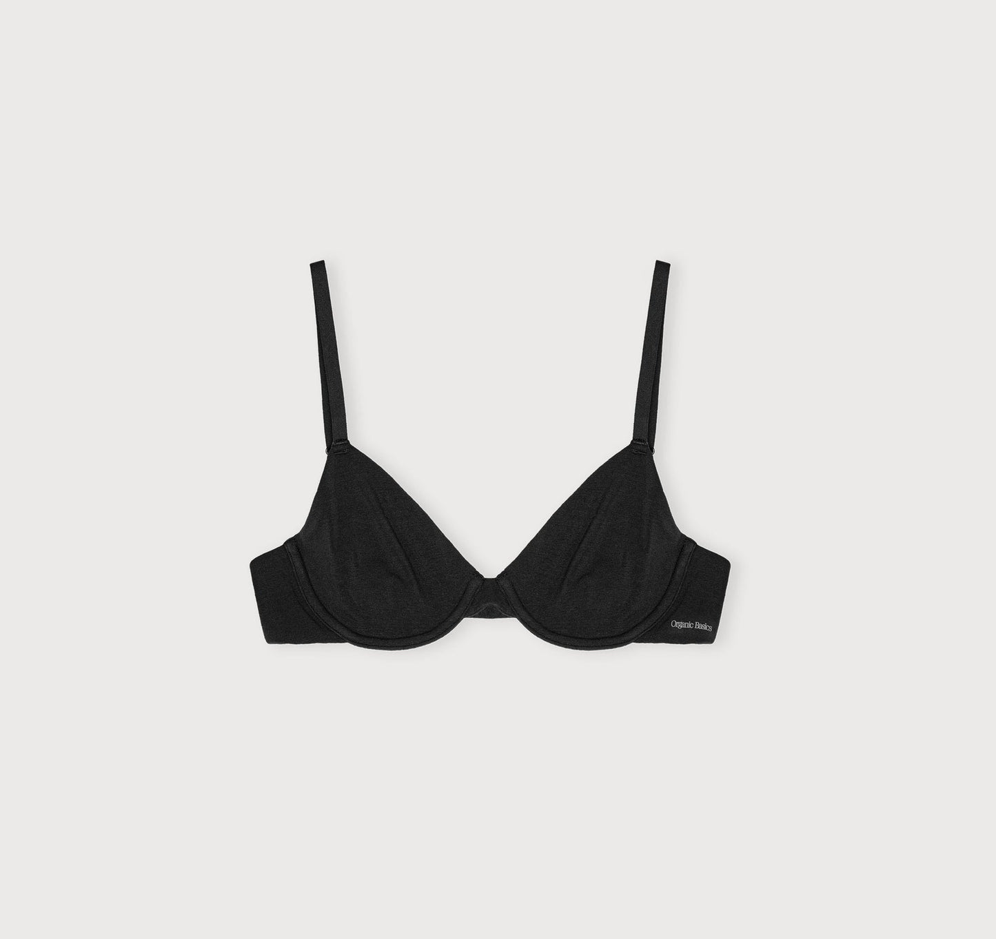 Core Unlined Demi Bra - Black