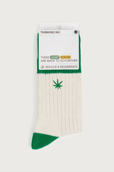 Peu Hemp Socks - Green