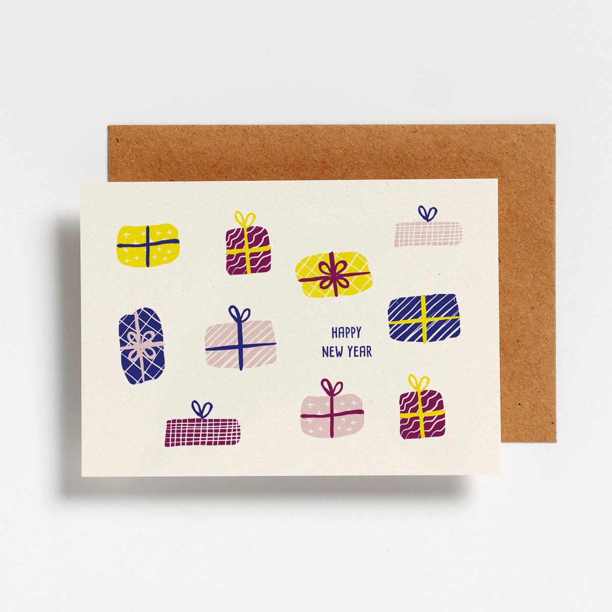 Postcard - Happy New Year Gifts