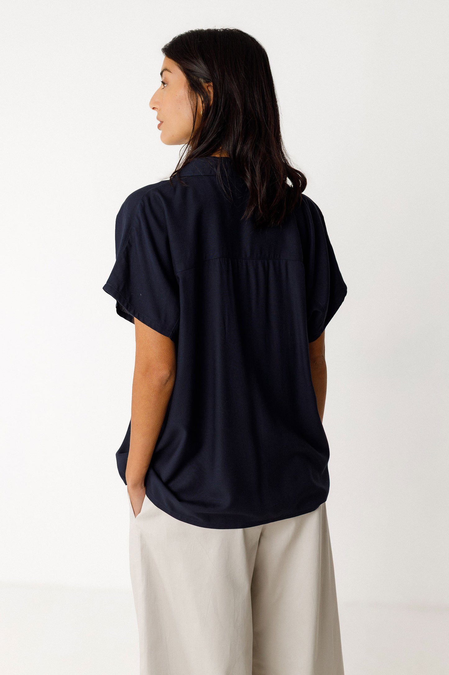 Elke Shirt - Navy