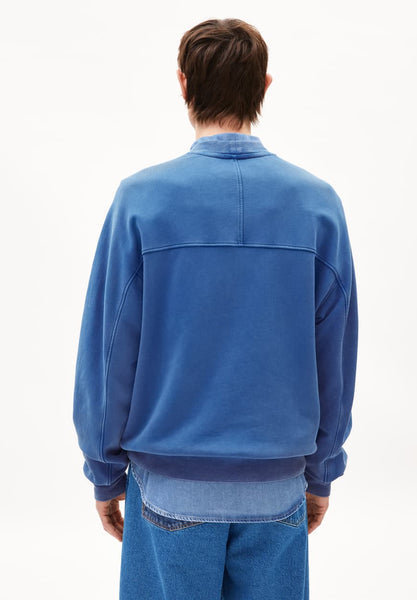 Emaal Crewneck Sweater - Dynamo Blue Washed