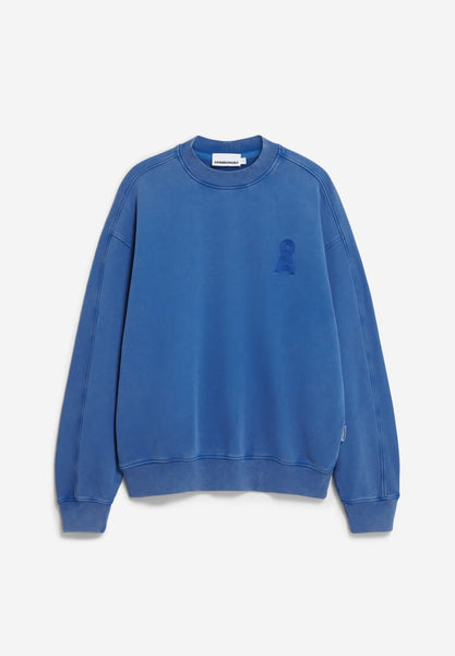 Emaal Crewneck Sweater - Dynamo Blue Washed