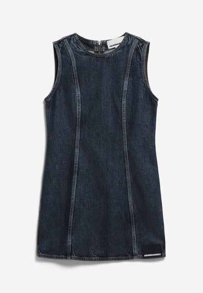 Enuyaa Denim Dress - Blue Willow