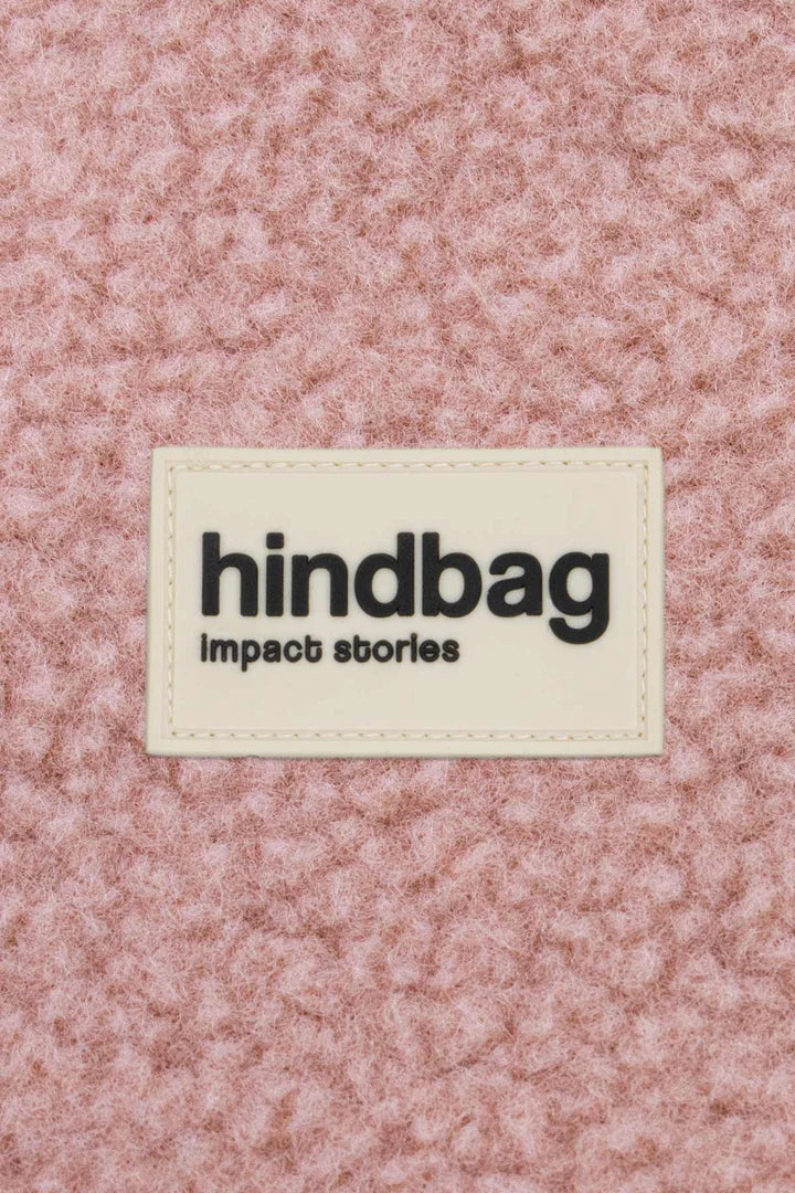 Hindbag Lili Coin Purse - Teddy Powder Pink
