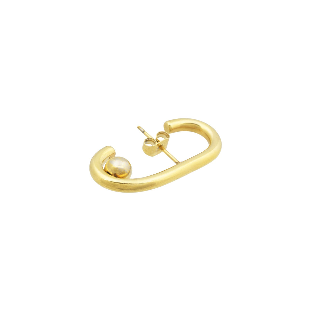 Fuse Earrings - Gold