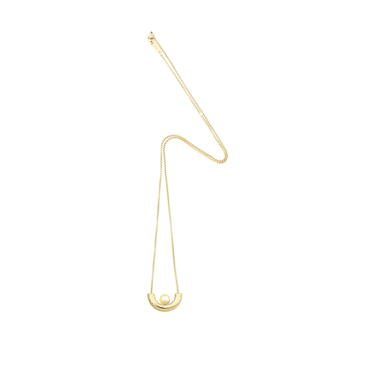 Fuse Necklace - Gold Plated