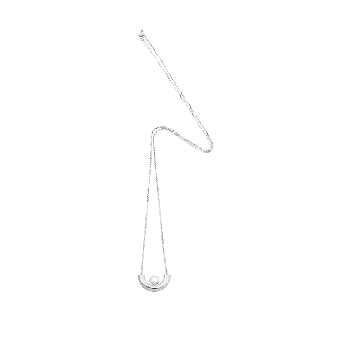 Fuse Necklace - Silver