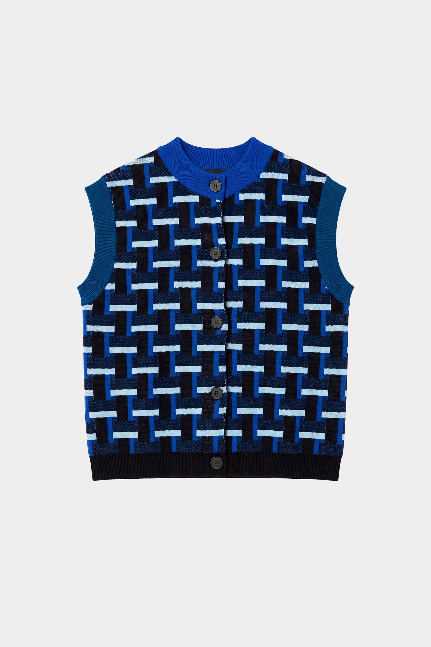 Gamitza Sleeveless Sweater - Blues