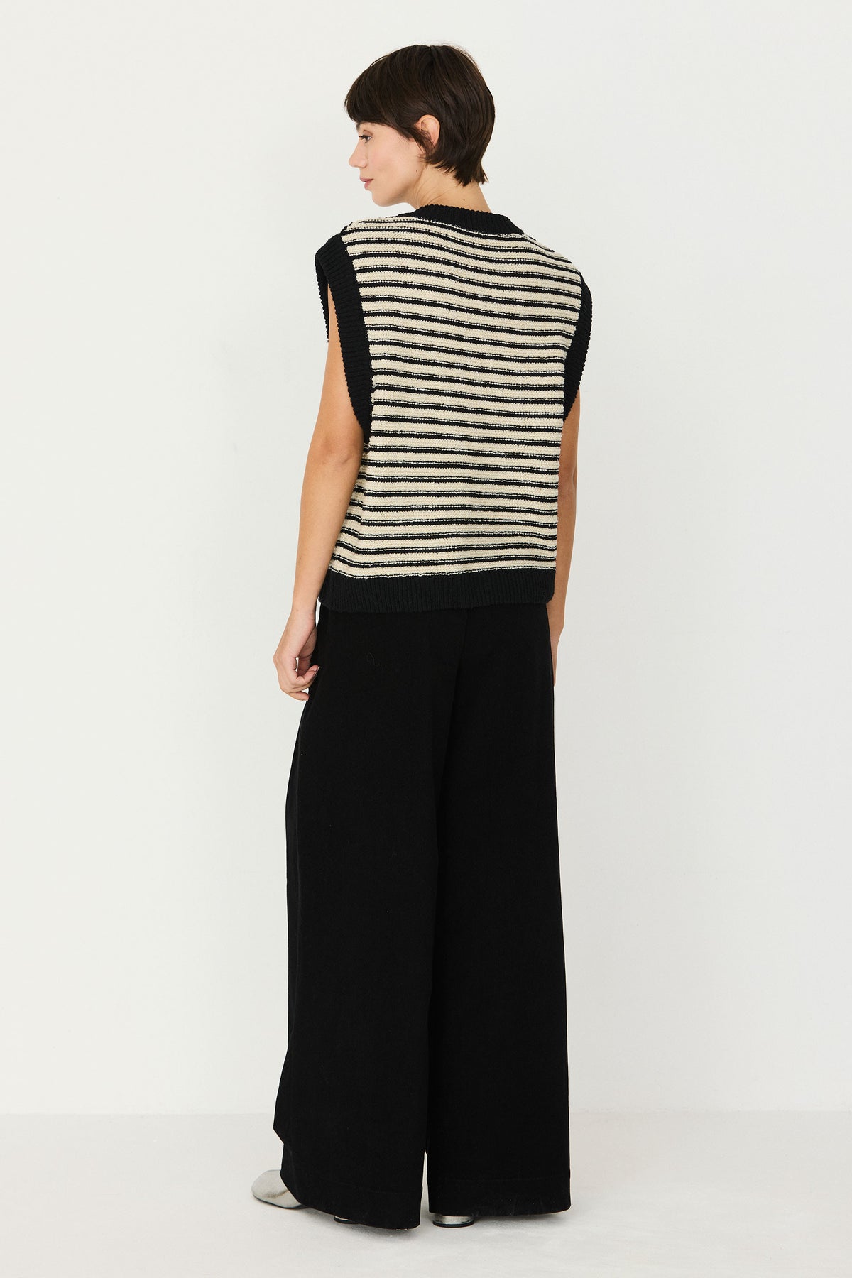 Gamitza Sleeveless Sweater - Crème