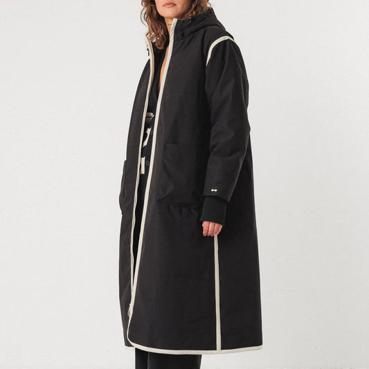 Garai Coat - Black