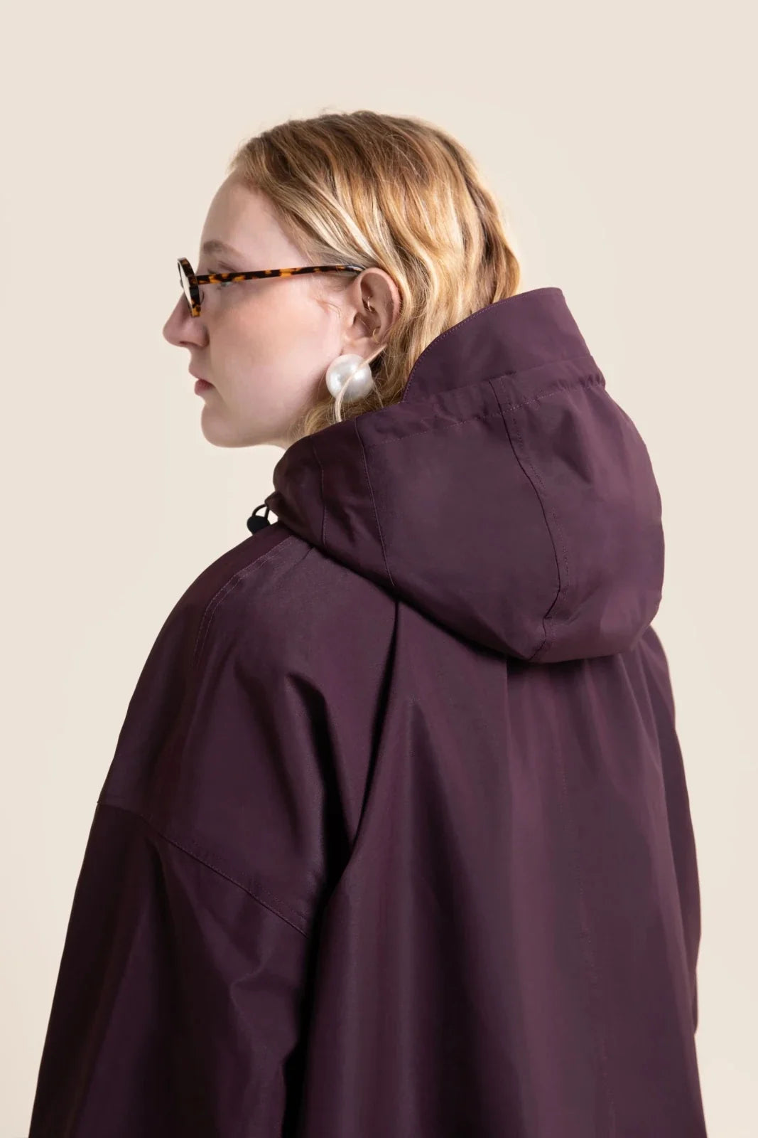 Garance Waterproof Blouson - Cassis