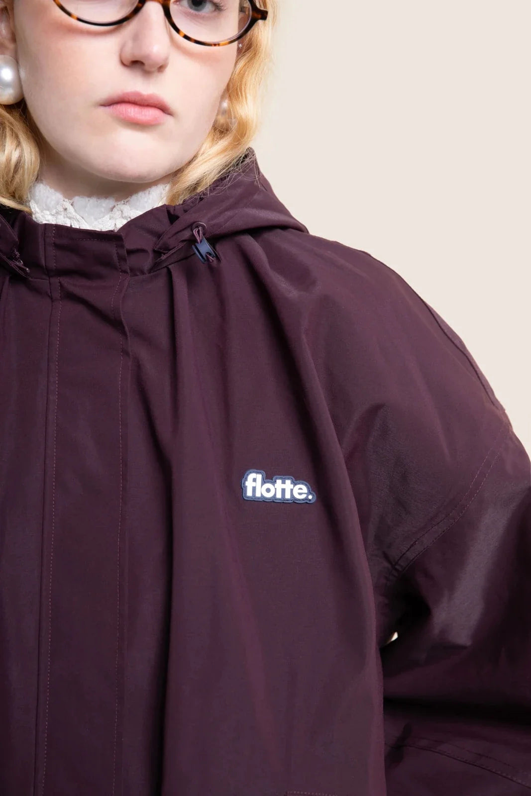 Garance Waterproof Blouson - Cassis