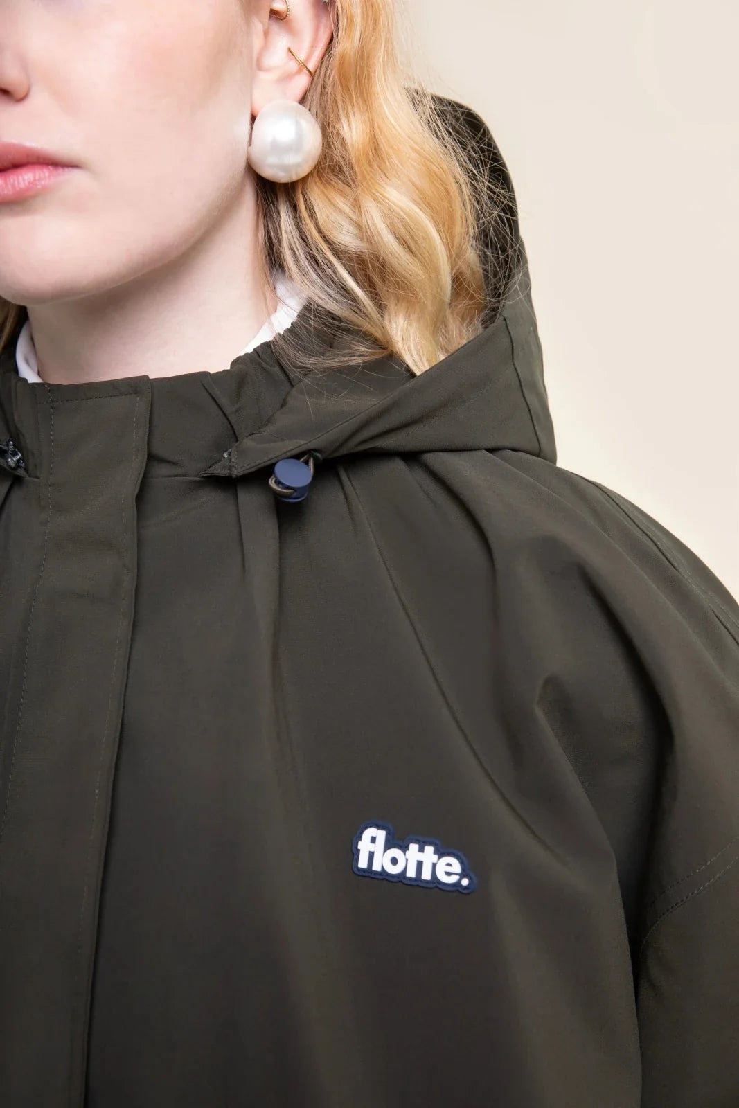 Garance Waterproof Blouson - Kaki