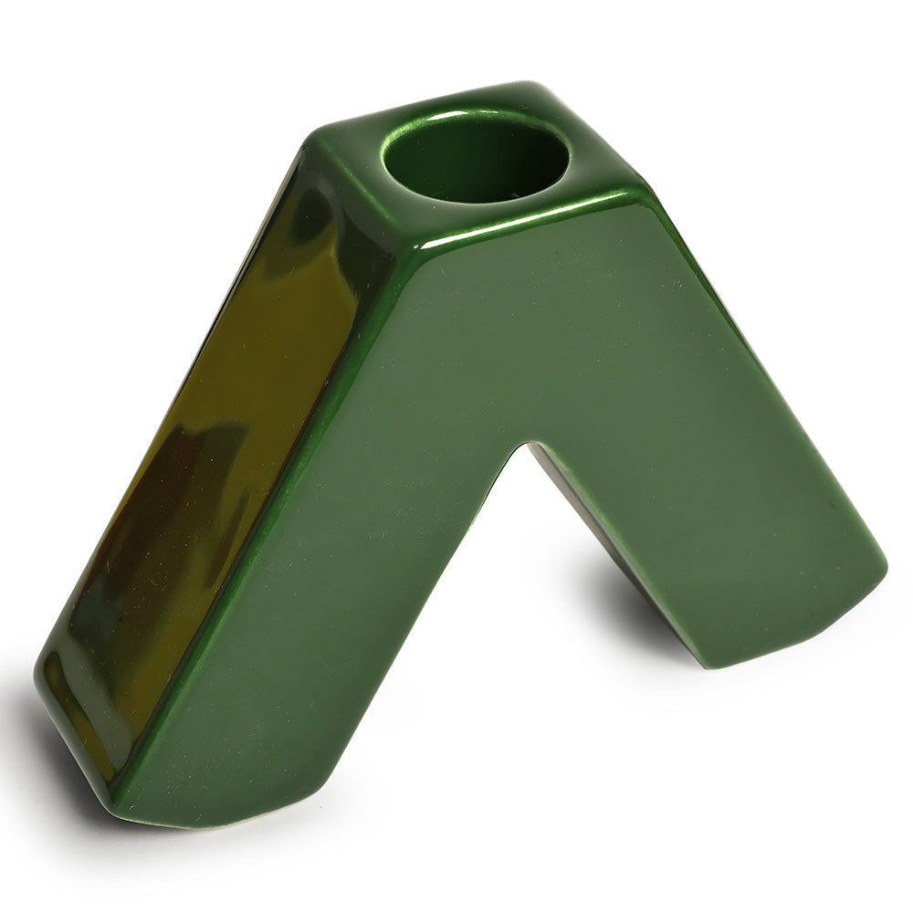 Candle Holder Whywhy - Pine Green