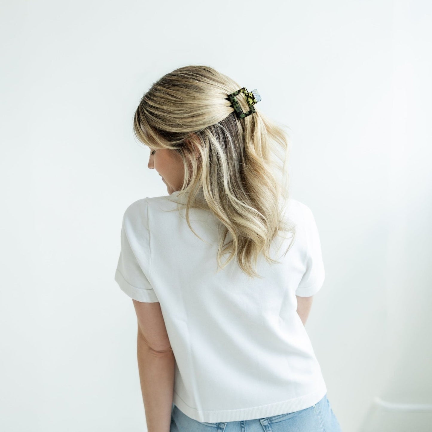 Hair Clip The Minimalist SMALL - Olive Leo