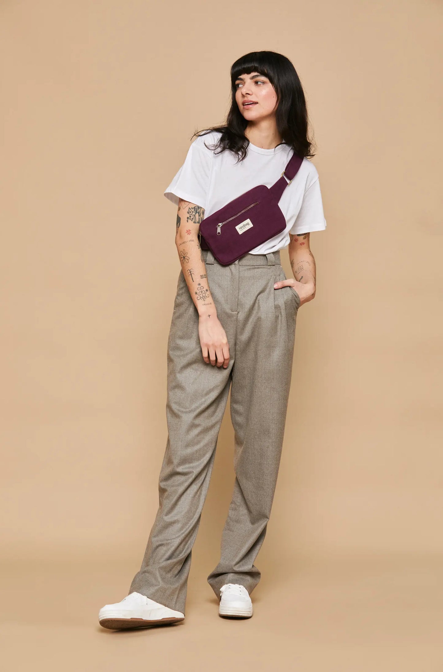 Harry Banana Bag - Plum
