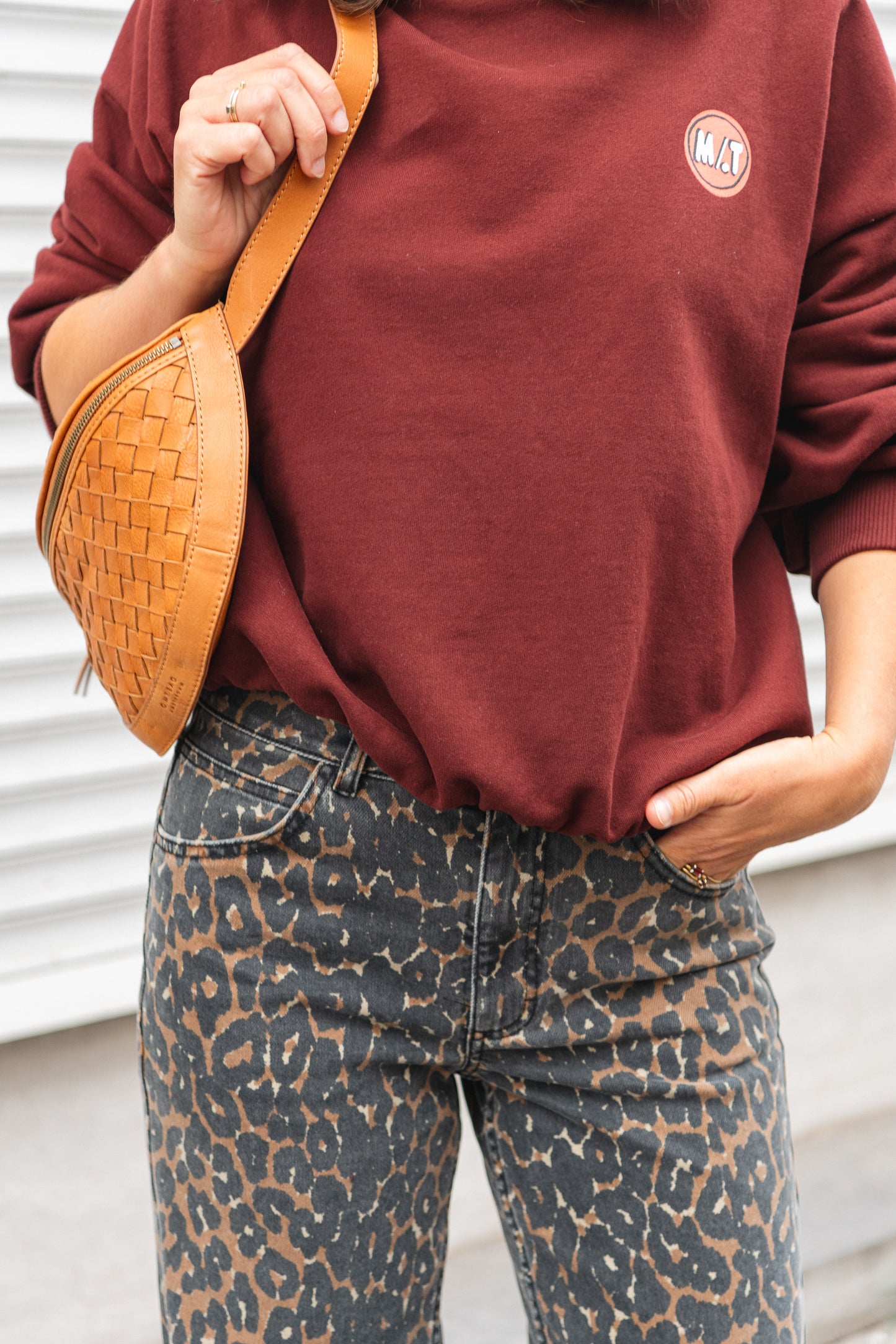 Romy Sweater - Burgundy