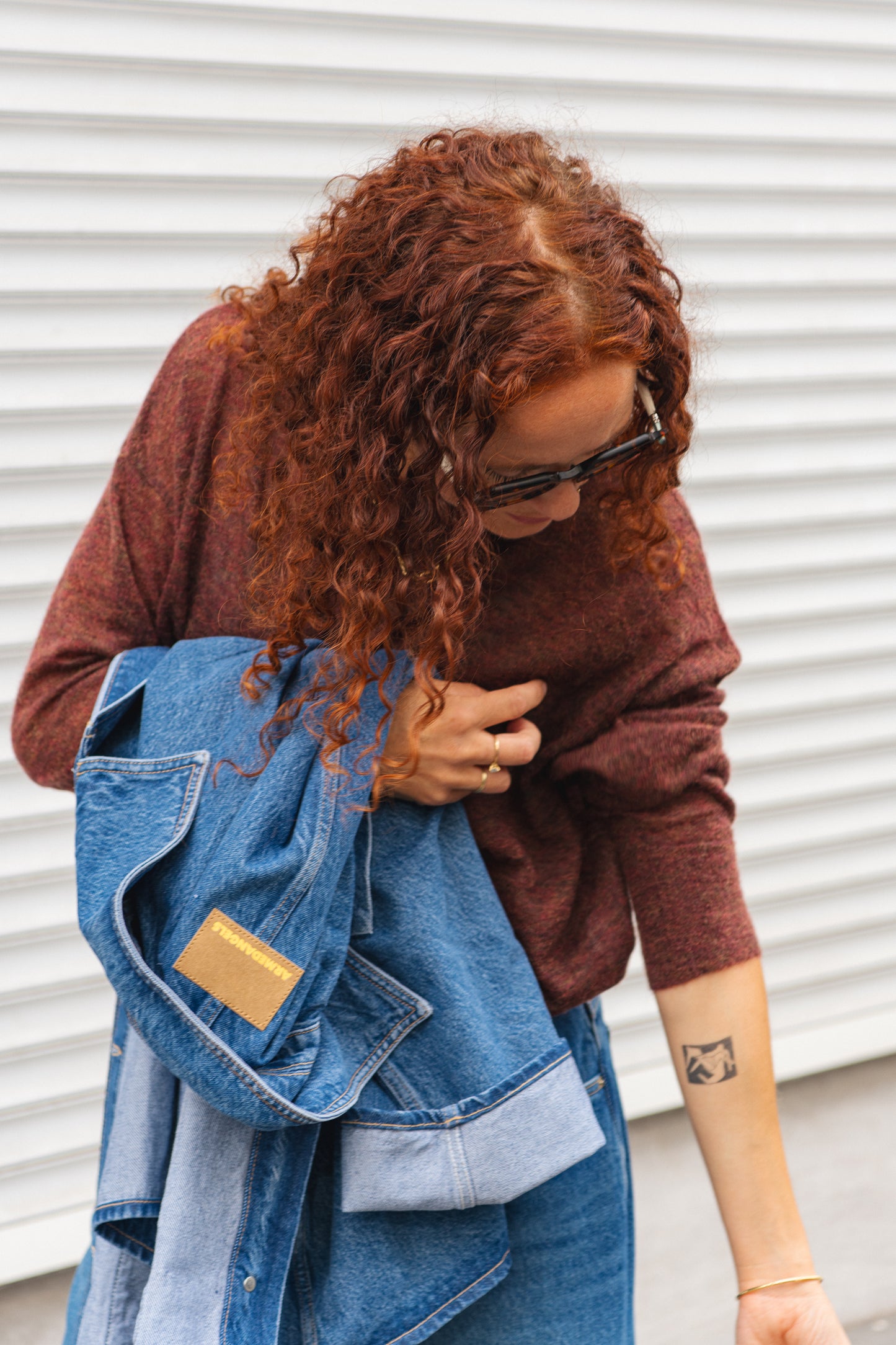 LAST ONE in S - Gero Sweater - Red Clay Melange