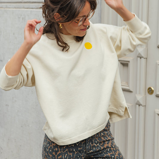 Doti Sweatshirt - Ecru